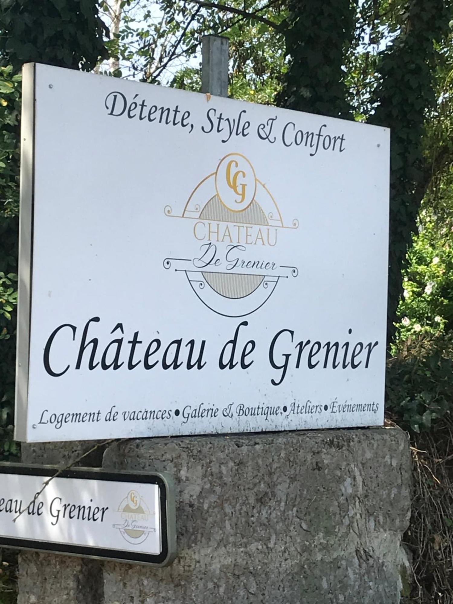 Chateau De Grenier Gite Βίλα Saint-Léger Εξωτερικό φωτογραφία